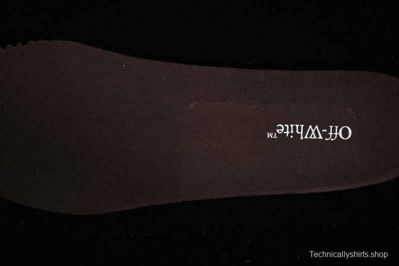 Off-White Be Right Low-Top Lifestyle Sneakers in Black Green - X.E5