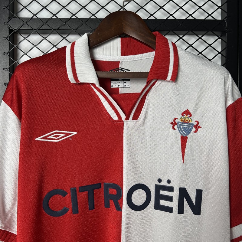 01/02 Retro Celta Away Jersey