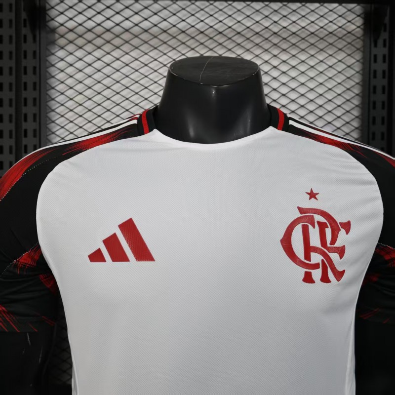 Player Version 25/26 Flamengo Away WHITE Jersey