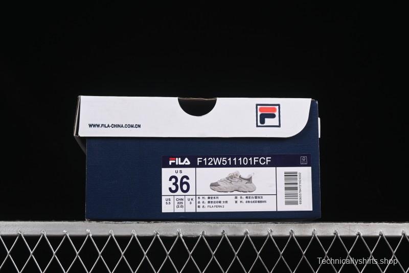 Fila Fusion Fern 2.0 Retro Chunky Sneakers with 3CM Height Increase - F12W511101FCF