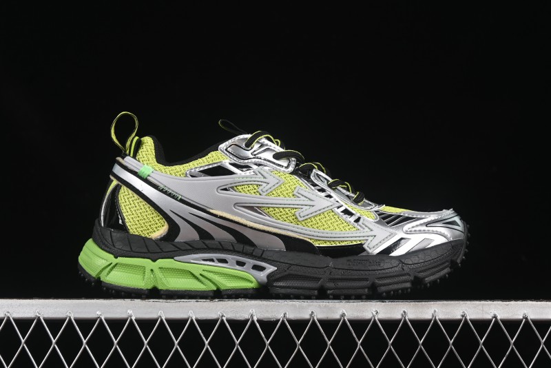 Off-White Be Right White Green Low-Top Lifestyle Casual Shoes - X.E5