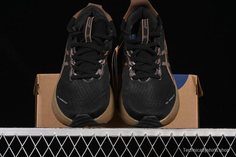 Asics Gel-Nimbus 27 Retro Breathable Casual Shoes Cushioned Durable Running Shoes for Men - 1011C095-001