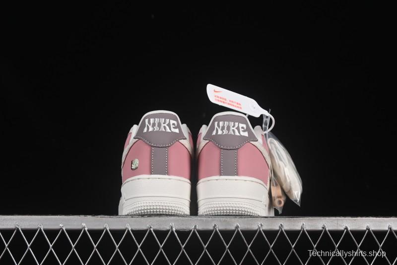 Nike Air Force 1'07 Low Casual Sneakers with Full-Length Air Cushion - IB8874-111