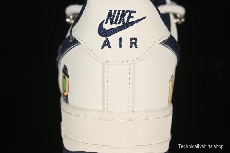 Nike Air Force 1 '07 Low x Capybara "Pour milkBape" Casual Sneakers - LV0506-110