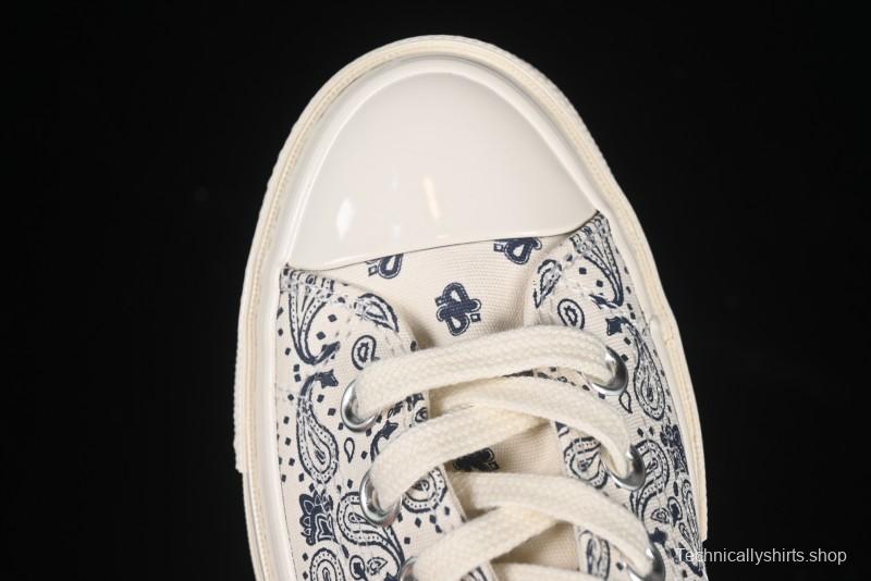 Converse Chuck 1970s Low Top Casual Sneakers with Paisley Pattern - A15752C