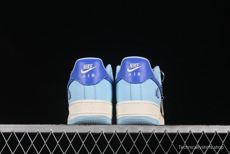 Nike Air Force 1'07 Low Doraemon Casual Sneakers with Full-Length Air Cushion - DF0188-059