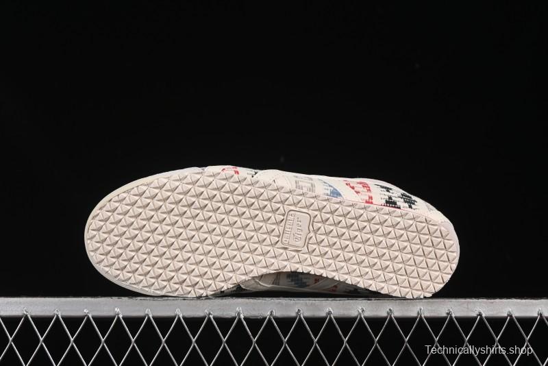 Onitsuka Tiger Mexico 66 Low-Top Leather Sneakers - 1183B648-100