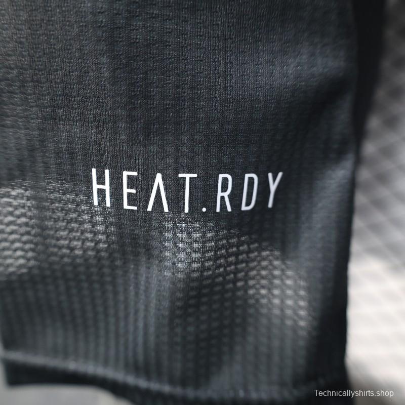 Player Version 2025 Algeria Black with Pink Ornamental Pattern Jersey