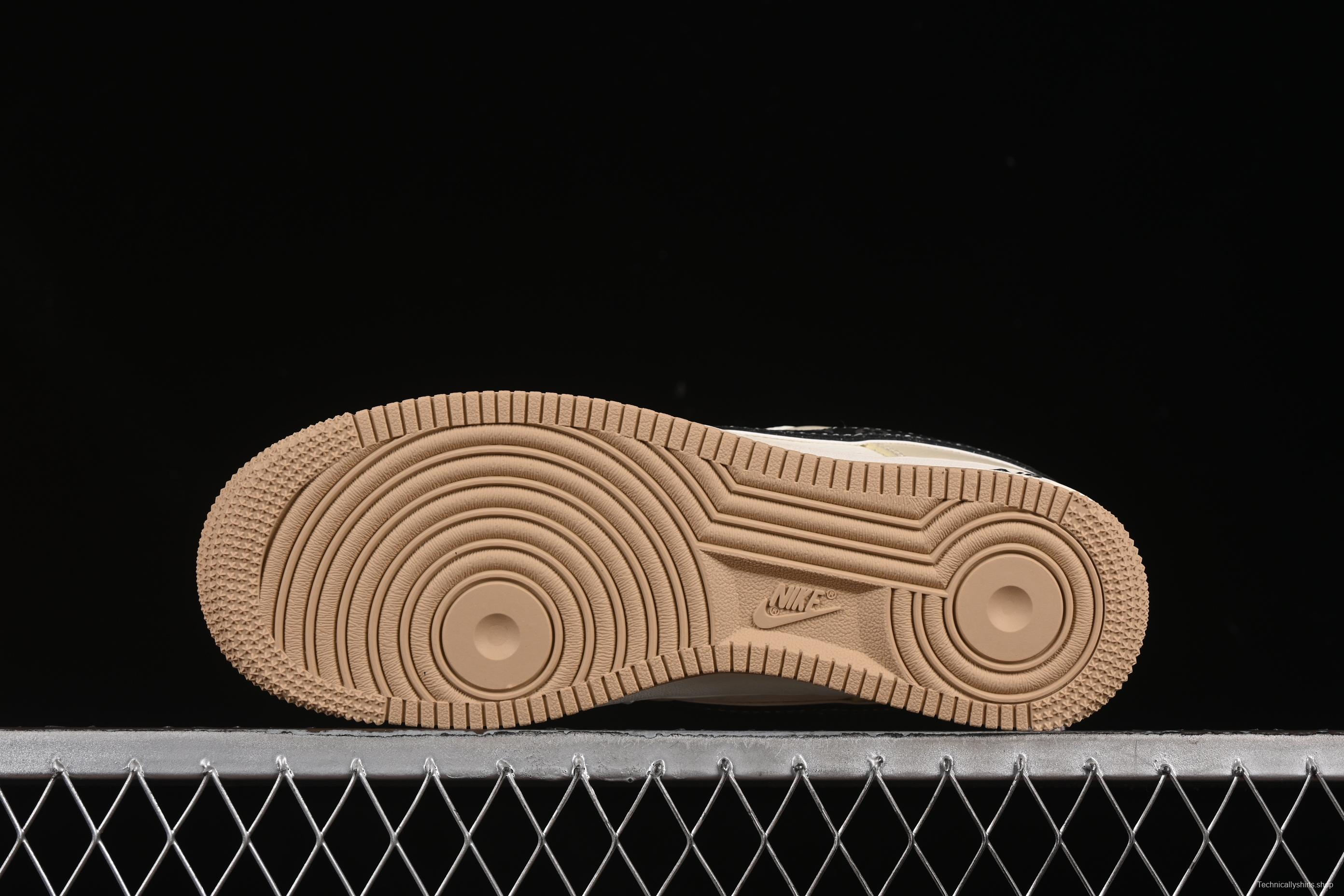 Nike Air Force 1 '07 Low LV Collaboration Casual Sneakers with Full-Length Air Cushion - ZH2598-308