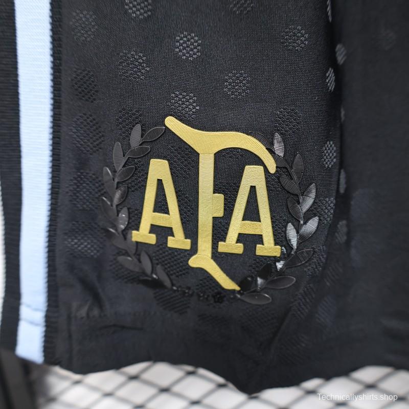 Player Version 2025 Argentina BLACK Shorts