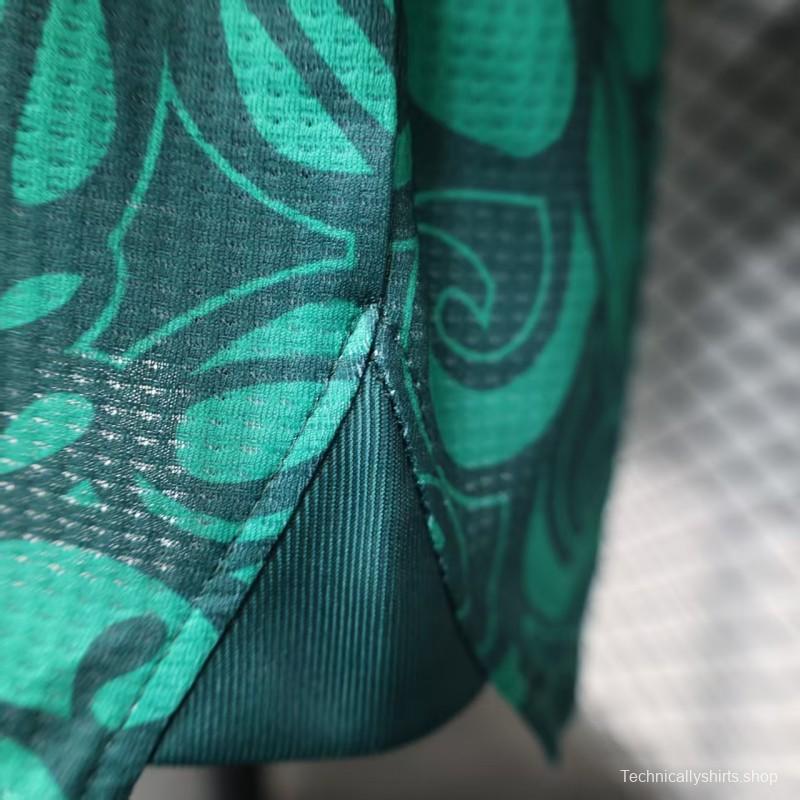 Player Version 25/26 FC Palestine Green with Traditional Islamic Pattern Jersey