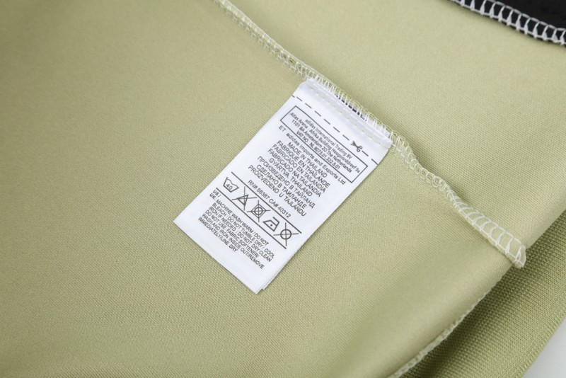2025 Adidas Light Green/Black Full Zipper Jacket +Long Pants