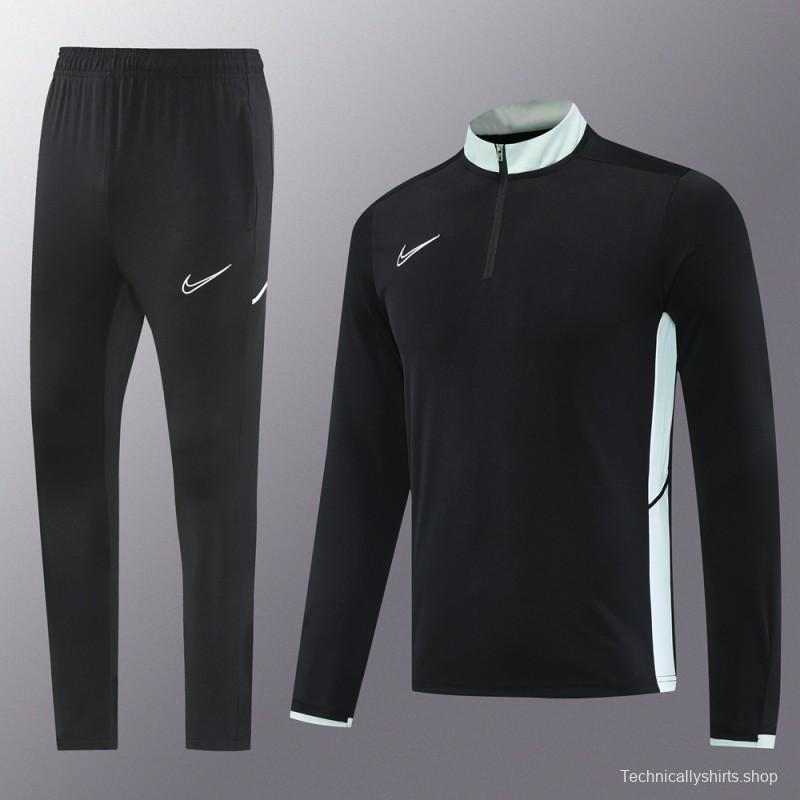 2025 Nike Black Full Hoodie Zipper Jacket +Long Pants