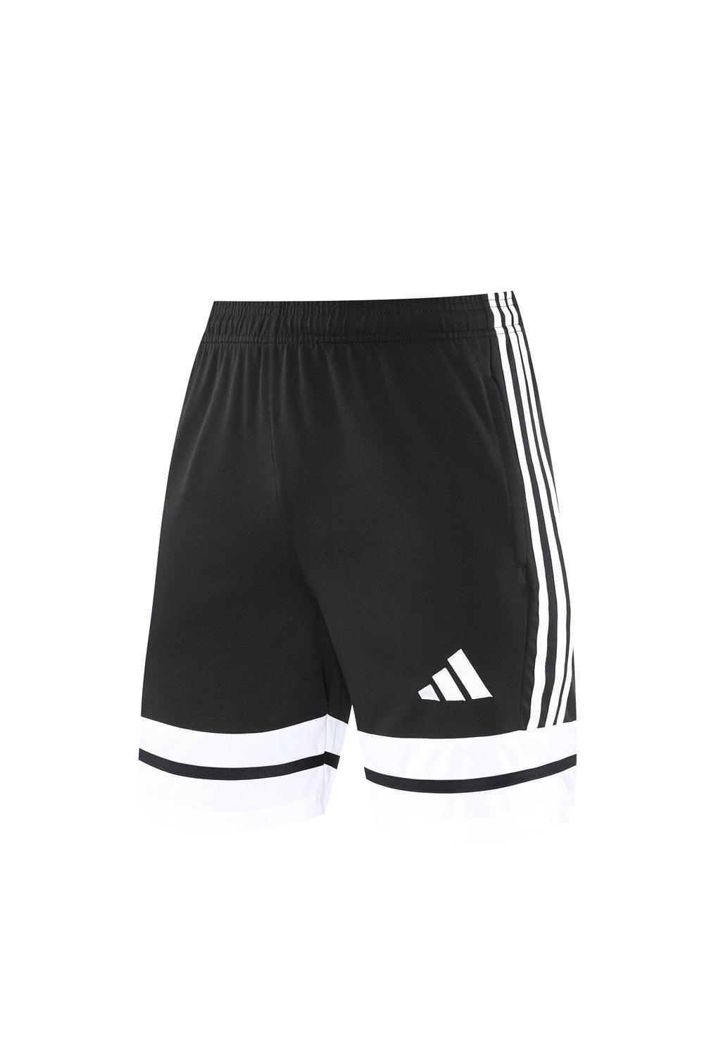 2025 Adidas Black Short Sleeve Jersey+Shorts