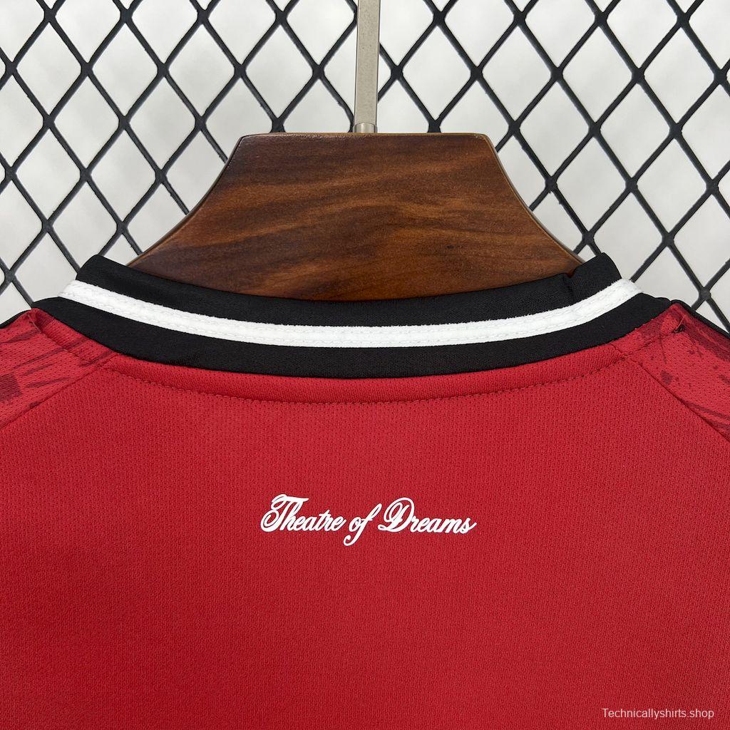 2025/26 Manchester United Home Women Jersey