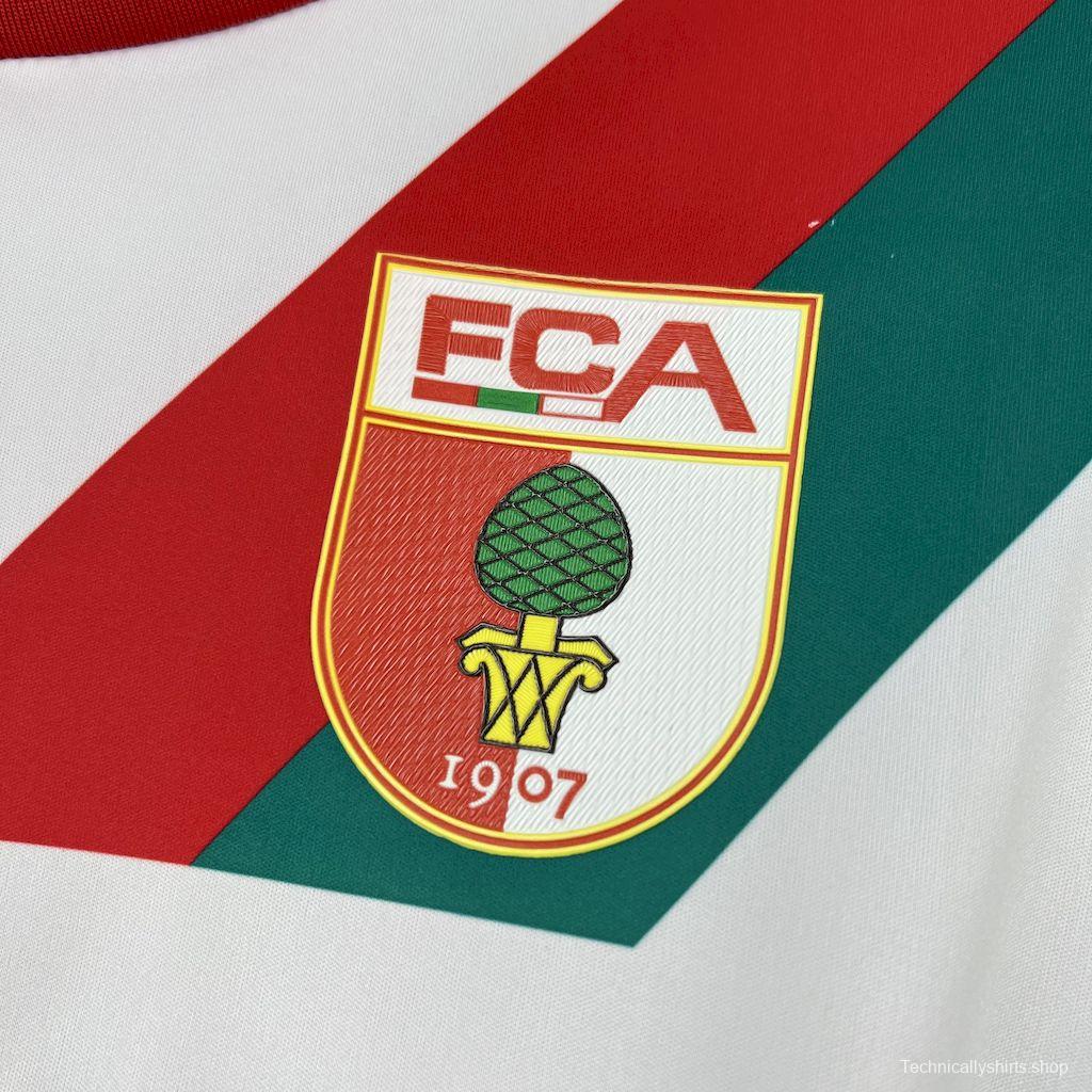 2025/26 FC Augsburg Home Jersey