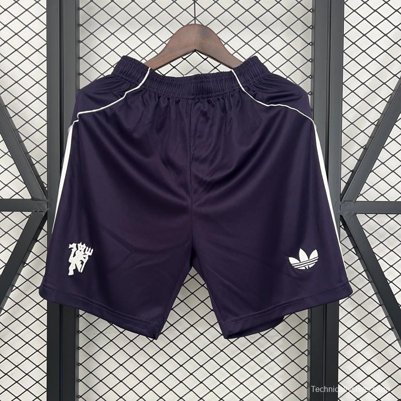 25/26 Manchester United Third Shorts