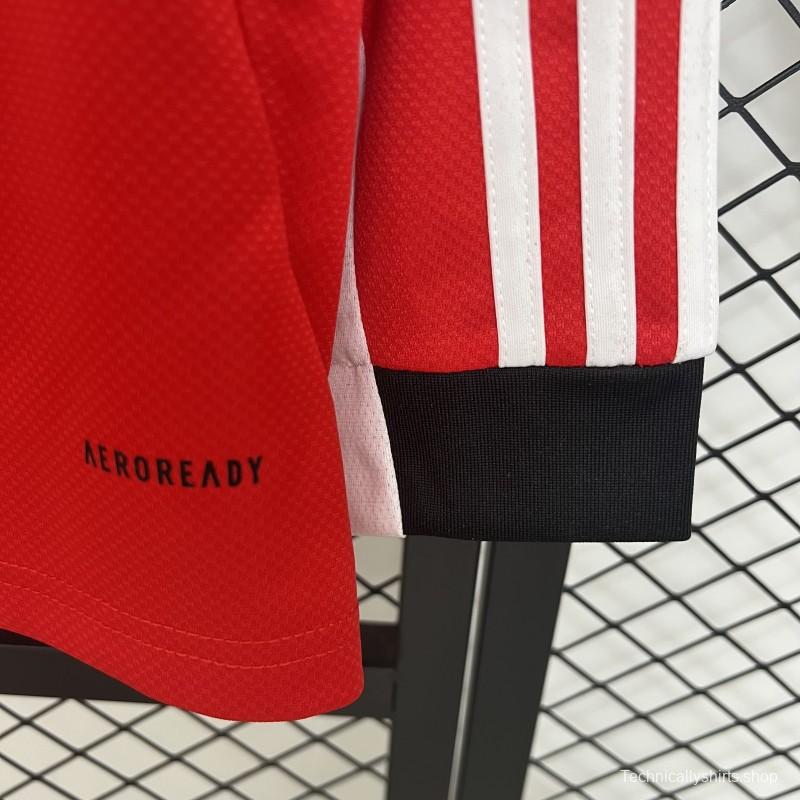 25/26 Long Sleeve Benfica Home Jersey