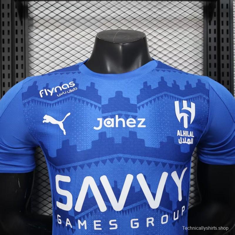 Player Version 25/26 Al-Hilal Home Jersey