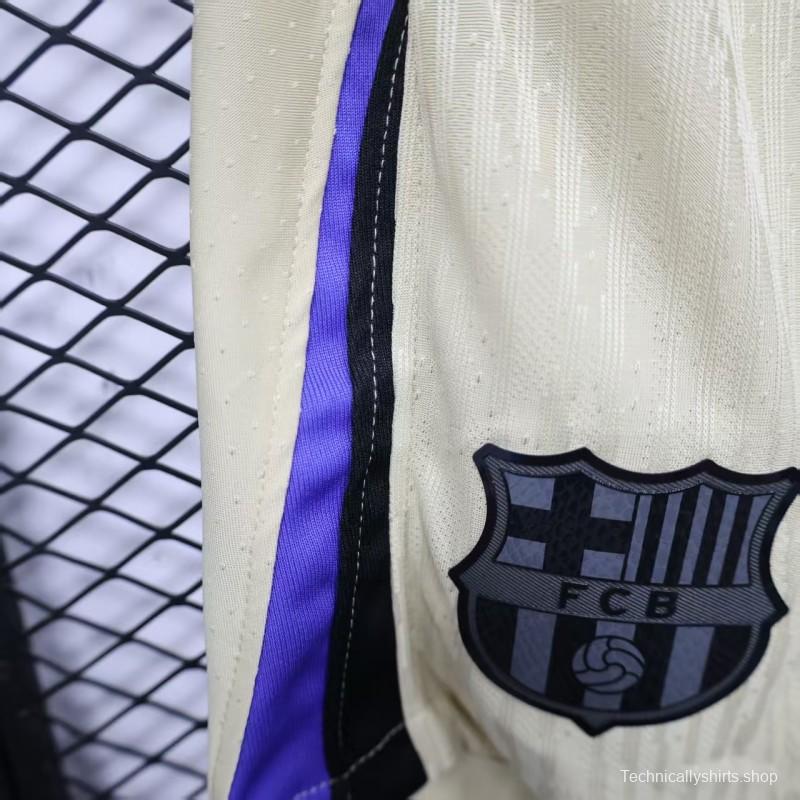 Player Version 25/26 Barcelona Away Shorts