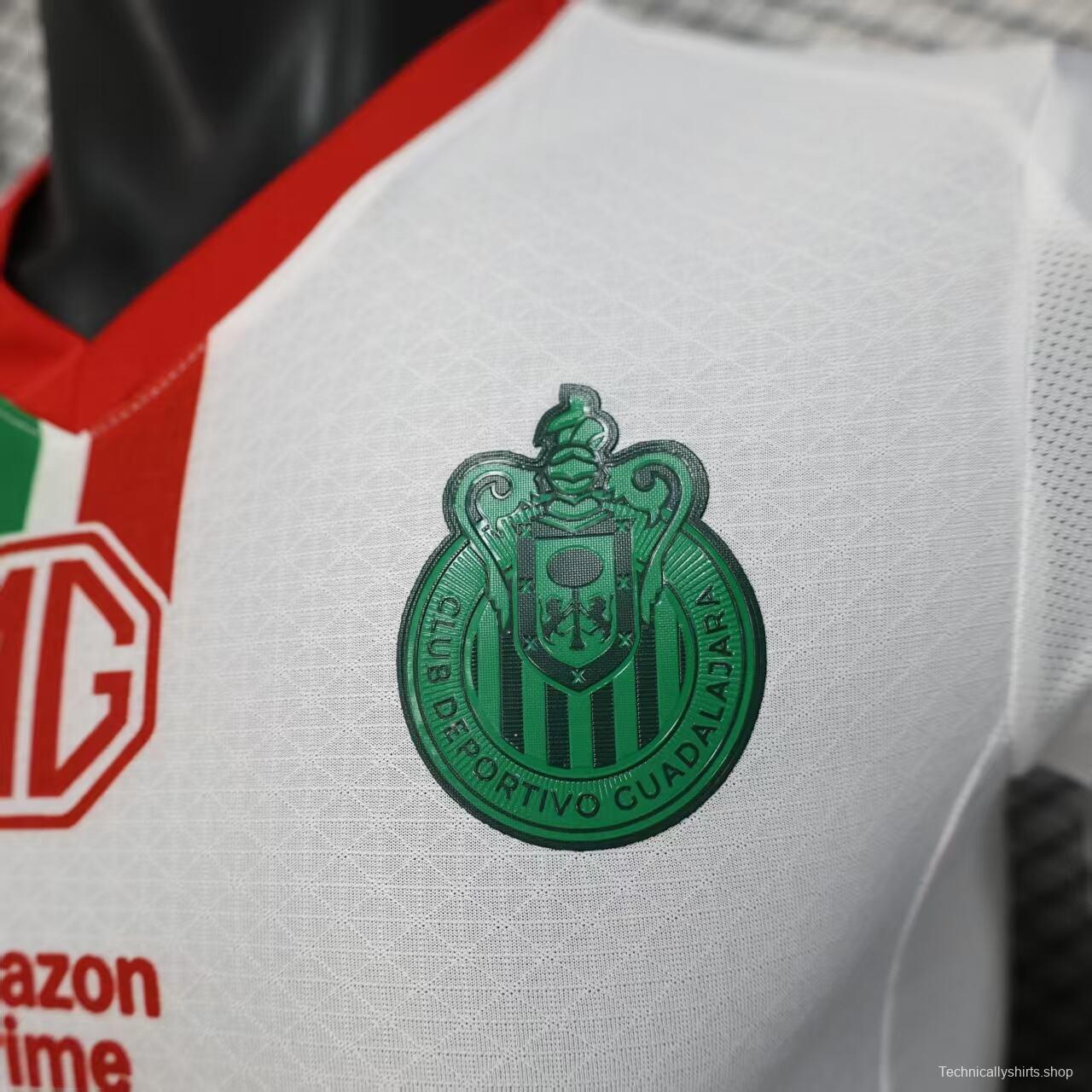 Player Version 25/26 Chivas Guadalajara Home Jersey