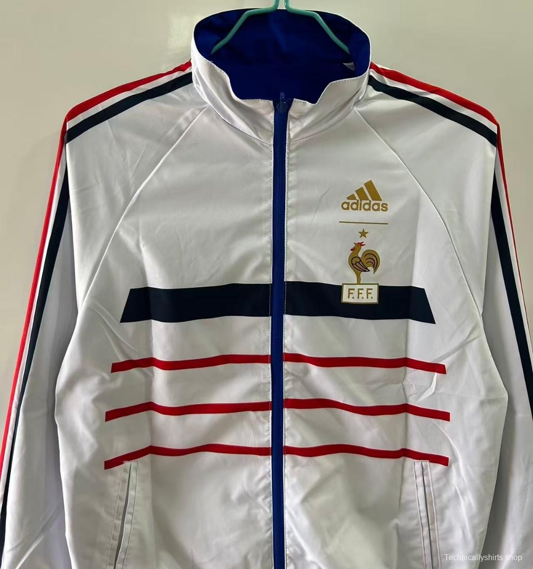1998 France Blue Windbreaker