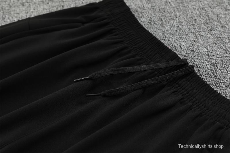 25/26 Manchester City Black Half Zipper Jacket+Long Pants