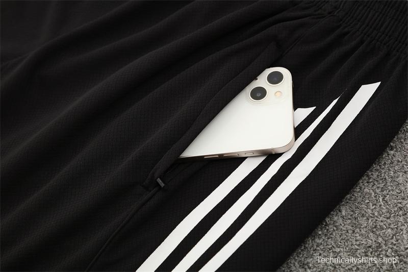 25/26 Manchester United White Purple Short Sleeve+Soccer Shorts