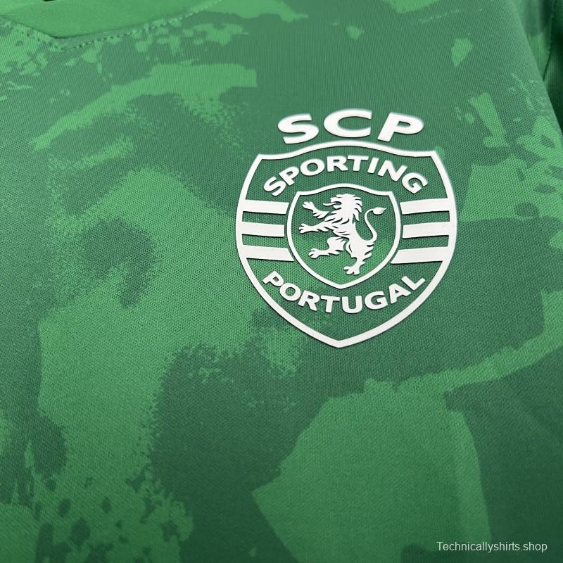 25/26 Sporting Lisbon Pre-Match Green Jersey