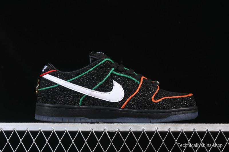 Nike Bronx Girls Skate SB Dunk Low Skateboarding Shoes - HV1664-001