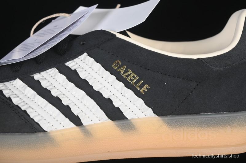 Adidas Originals Gazelle Indoor Retro Casual Slip-Resistant Wear-Resistant Low-Top Skate Shoes - JS1412