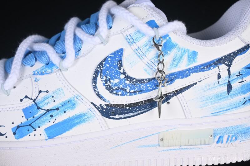 Nike Air Force 1 '07 Low Sagittarius Hand-Painted Doodle Zodiac Series Low-Top Casual Sneakers - 11231221