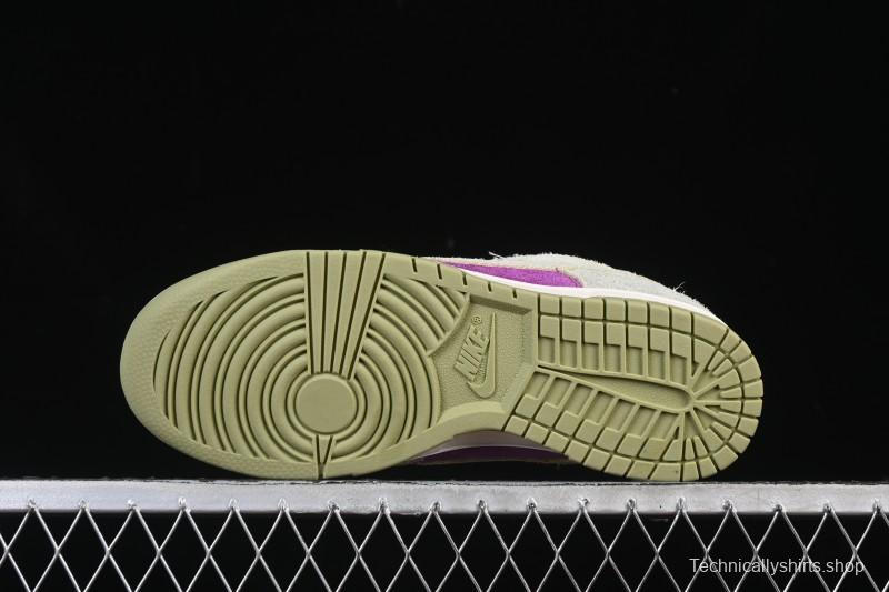 Nike Dunk Low Panda Viotech Green Purple Low-Top Casual Skate Shoes - IH7648-700