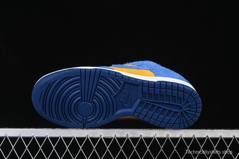 Nike Dunk Low Panda Blue Orange Low-Top Casual Skate Shoes - IH7648-700