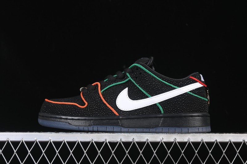 Nike Bronx Girls Skate SB Dunk Low Skateboarding Shoes - HV1664-001