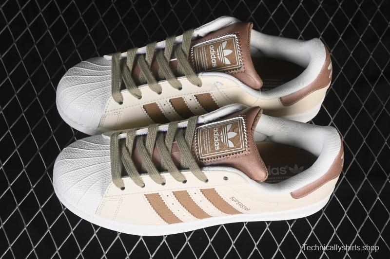 Adidas Superstar II Casual Sneakers with Shell Toe Design - JR6988