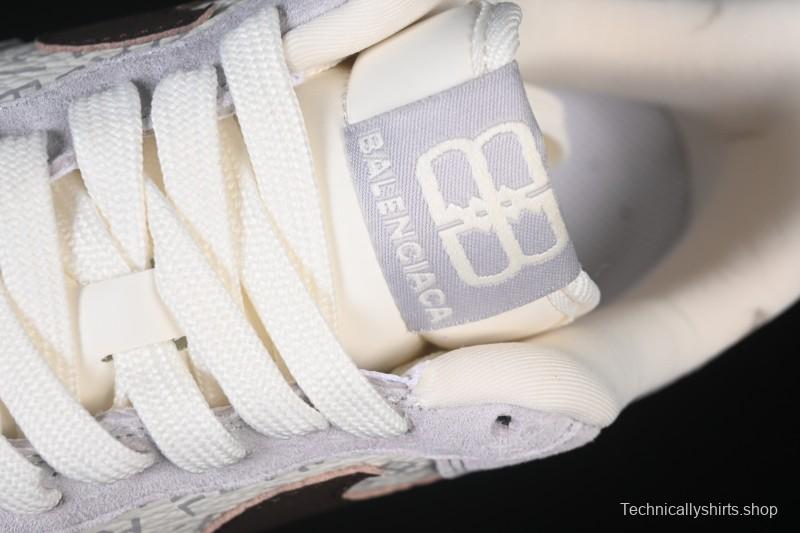 Nike Air Force 1 '07 Low Balenciaga Collaboration White Brown Casual Sneakers - YF9511-806