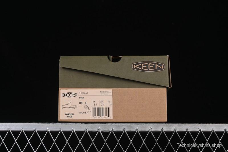 Keen Howser III Slide Winter Fluffy Casual Lifestyle Shoes - 1026651