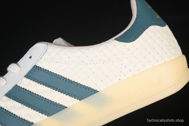 Adidas Originals Gazelle Indoor Retro Casual Slip-Resistant Wear-Resistant Low-Top Skate Shoes - JR3837