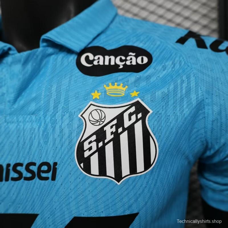 Player Version 25/26 Santos Blue Jersey