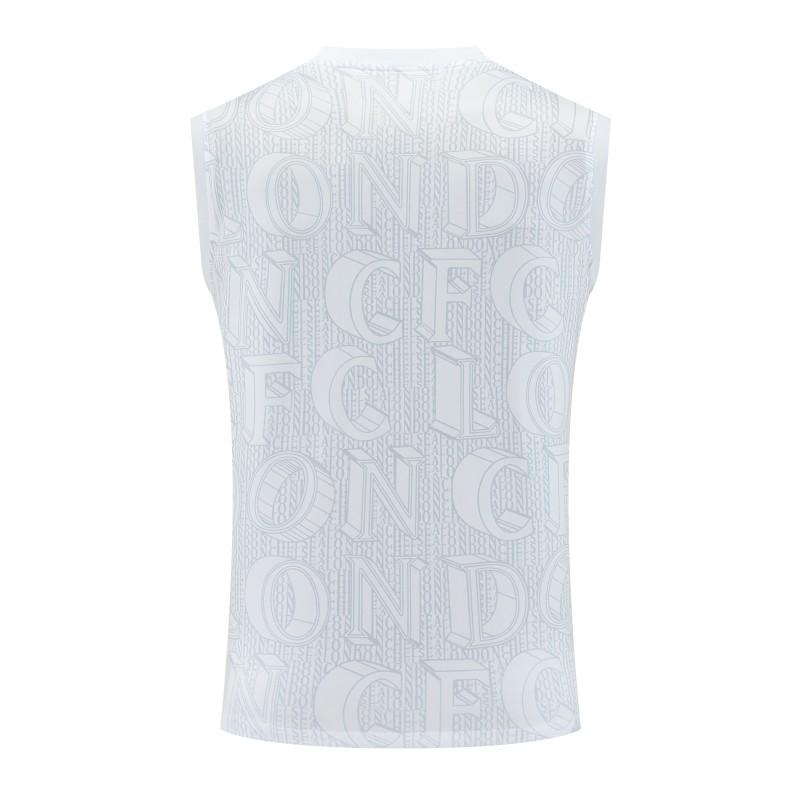 25/26 Chelsea White Vest Jersey+Shorts