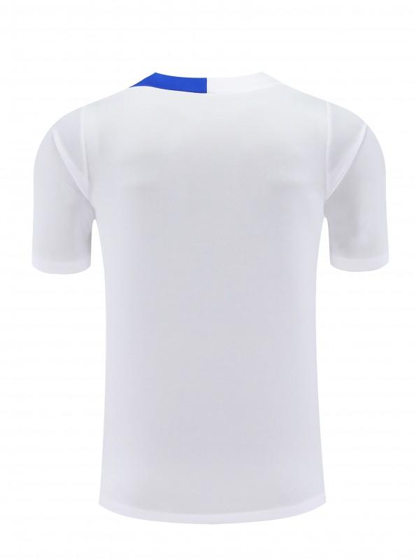25/26 PSG White Short Sleeve Jersey+Shorts