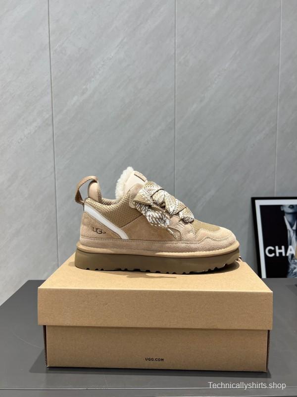 UGG Platform Loafers Series Round Toe Chunky Sole Casual Shoes - MJ00270