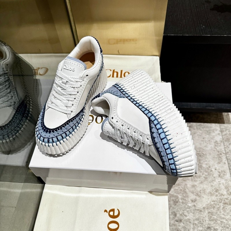 Chloe Hand-Stitched Mark Line Casual Shoes - LY00350