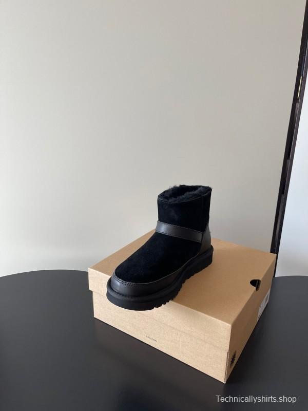 UGG 4512 Classic Buckle Flat Ultra Wool Anti-Slip Snow Boots - AS00290