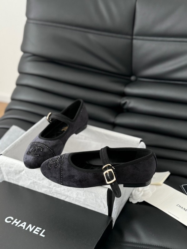 Chanel 2025 SS Runway Mary Jane Flats - LY00300