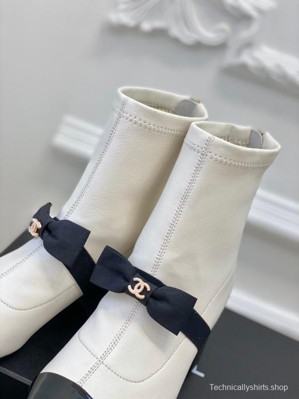 Chanel 2025 SS Bow Mary Jane Ankle Boots - LY00320