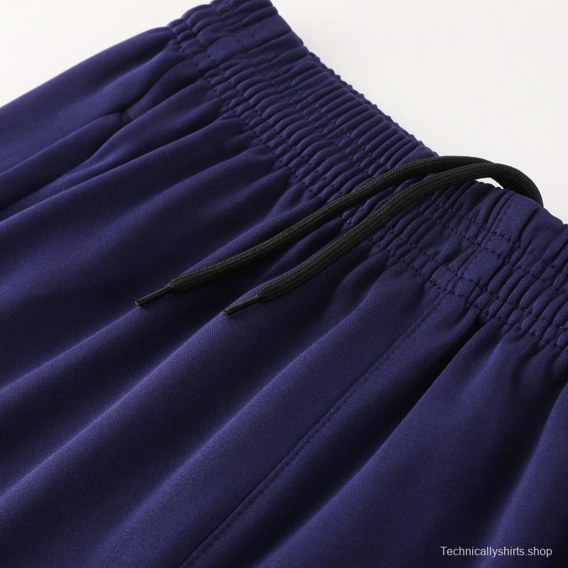 2025 England Purple Short Sleeve+Soccer Shorts