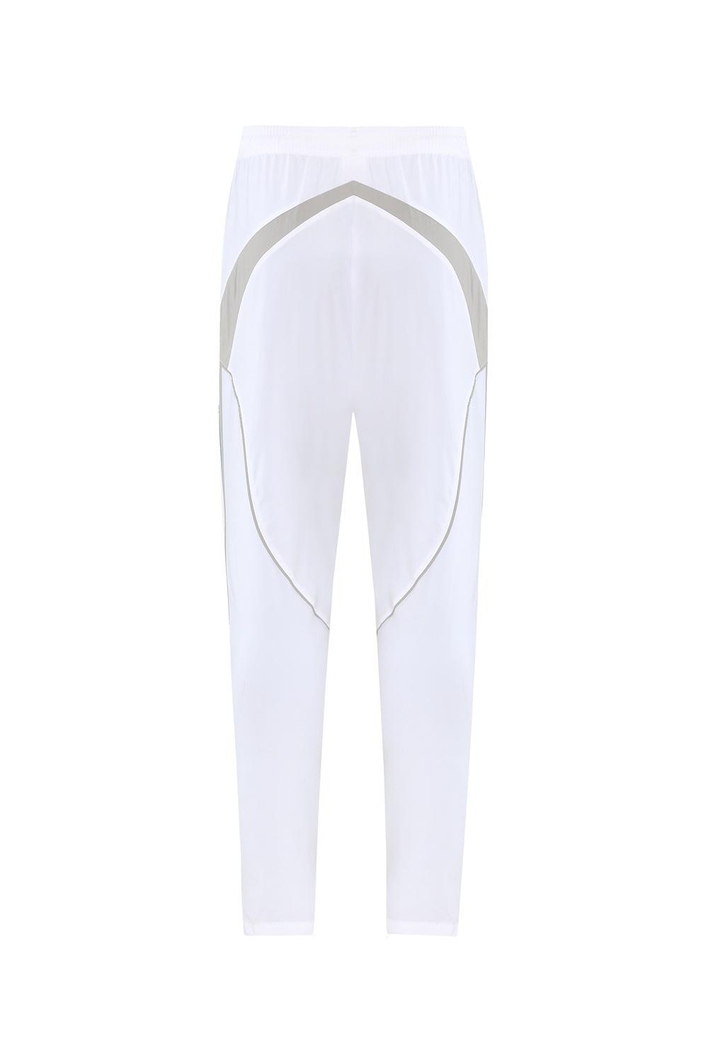 25/26 Real Madrid White Half Zipper Jacket+Long Pants S-3XL