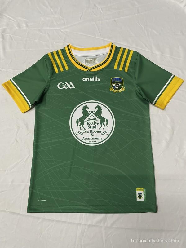 25/26 Kids Meath GAA Green and Gold Home Jerse